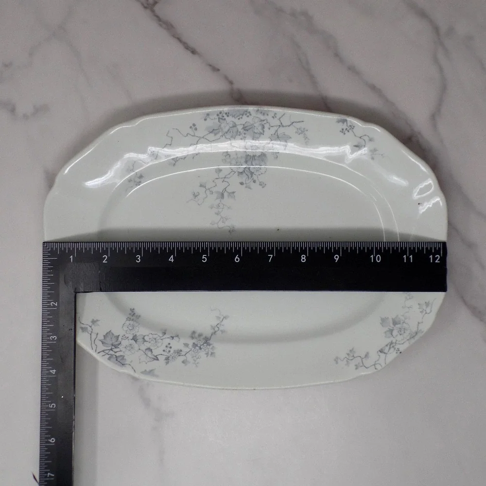 Antique Alfred Meakin Ironstone Transferware Platter / Underplate, Superior